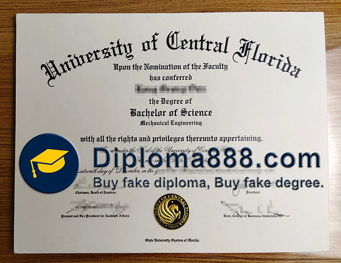 buy fake University of Central Florida degree