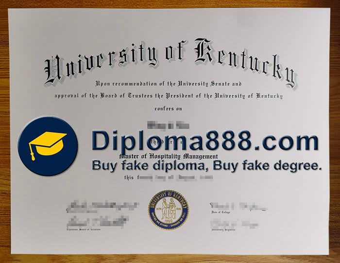 buy fake University of Kentucky degree