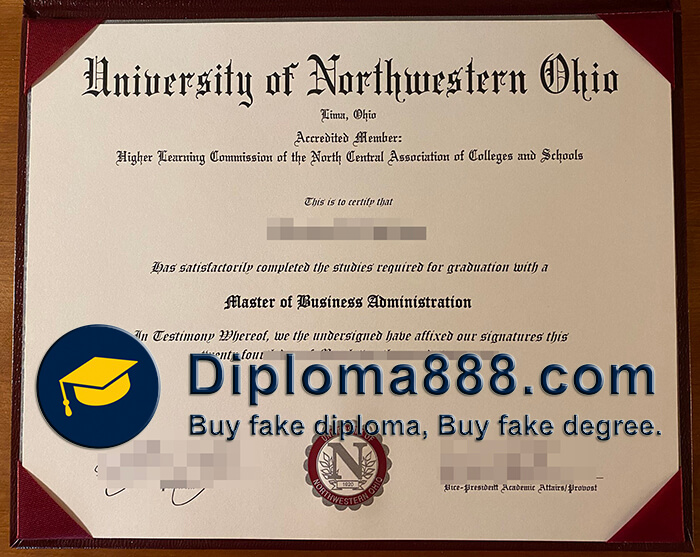 buy fake University of Northwestern Ohio degree