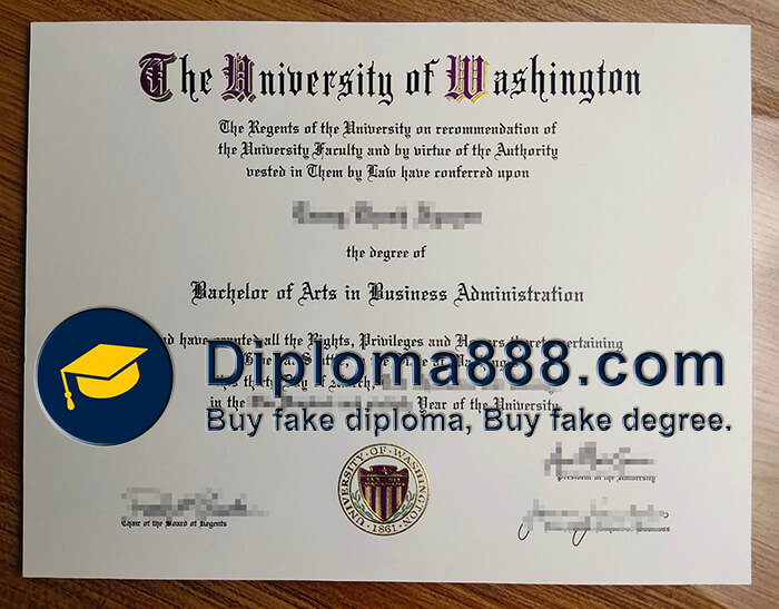 buy fake University of Washington degree