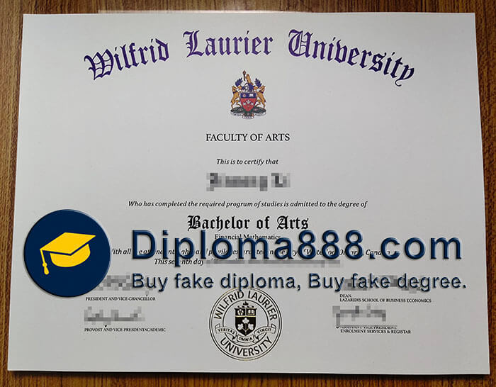 buy fake Wilfrid Laurier University degree