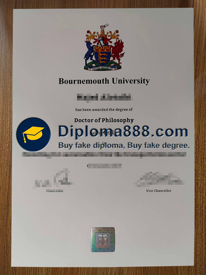 buy fake Bournemouth University degree