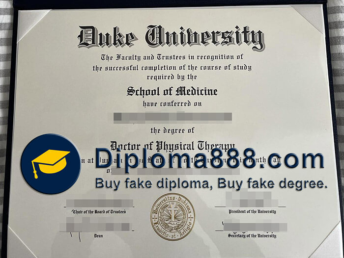 buy fake Duke University degree