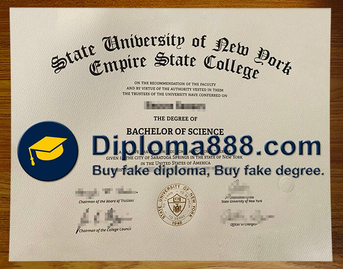 buy fake Empire State University degree