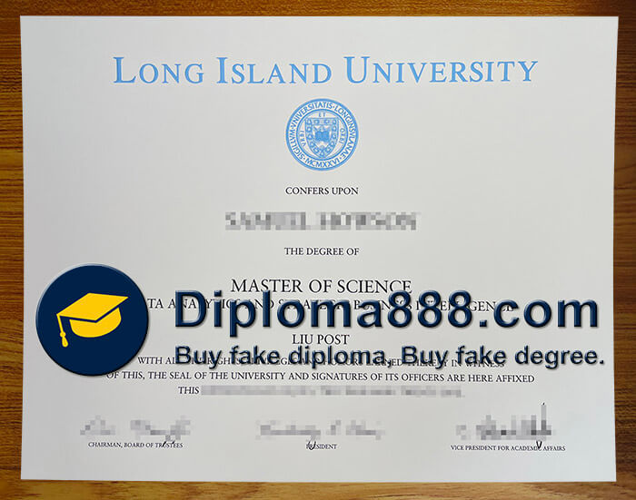 buy fake Long Island University degree