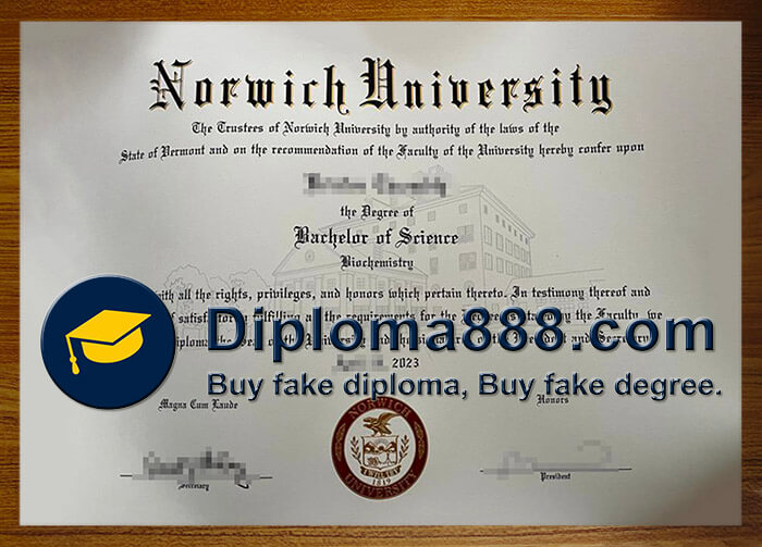 buy fake Norwich University degree