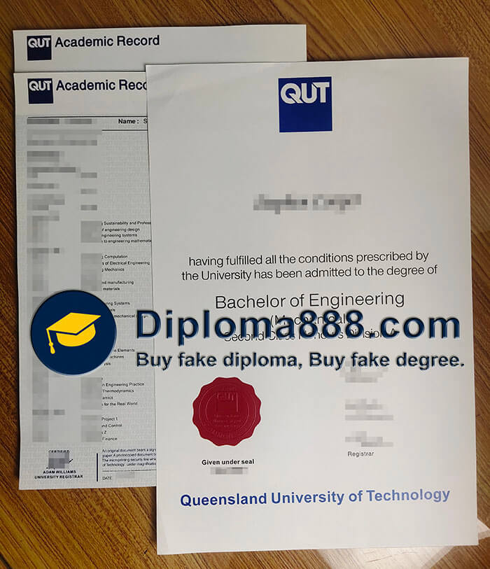 buy fake Queensland University of Technology degree