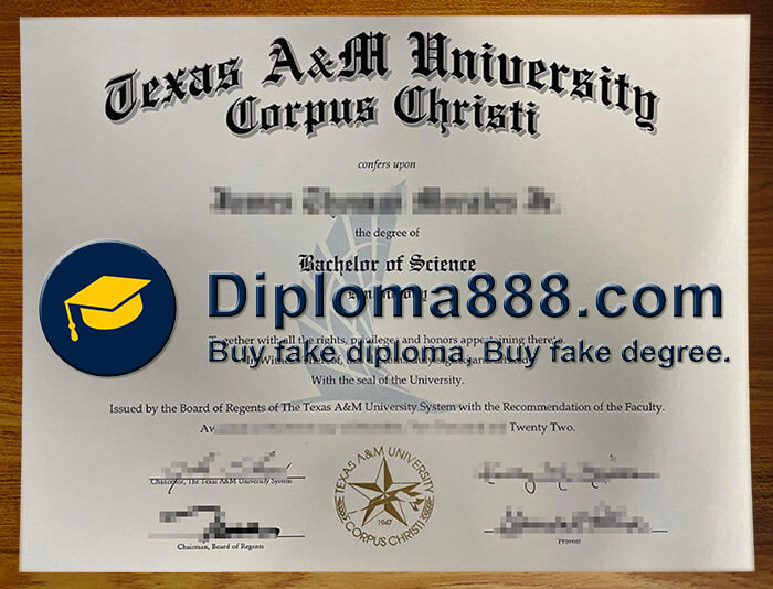 buy fake Texas A&M University–Corpus Christi degree