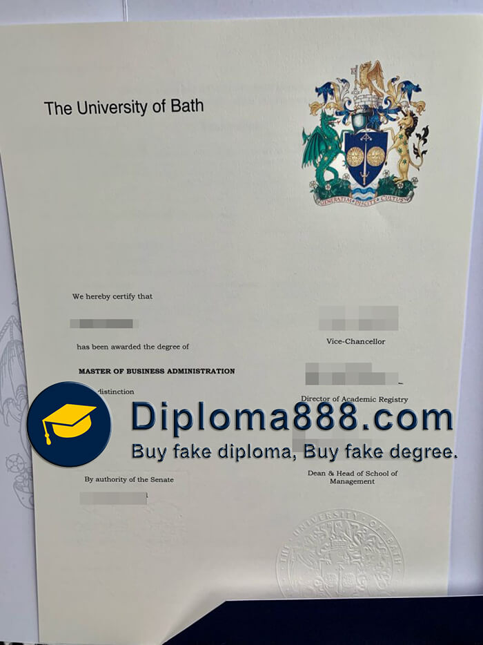 buy fake University of Bath degree