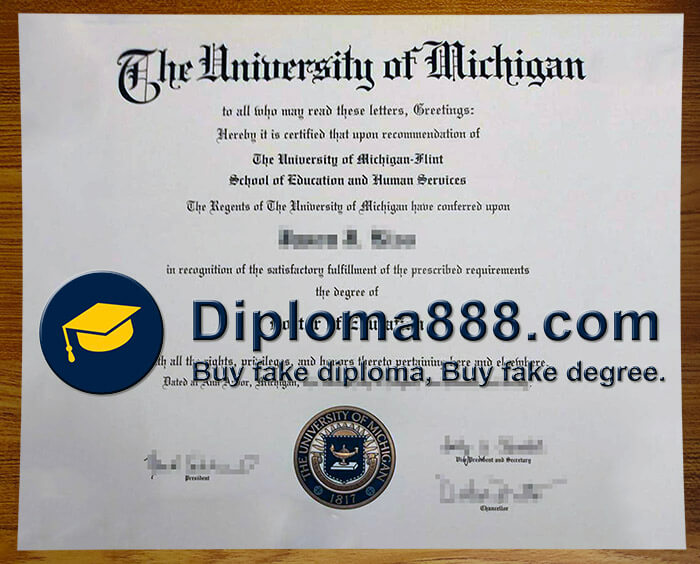 buy fake University of Michigan deree