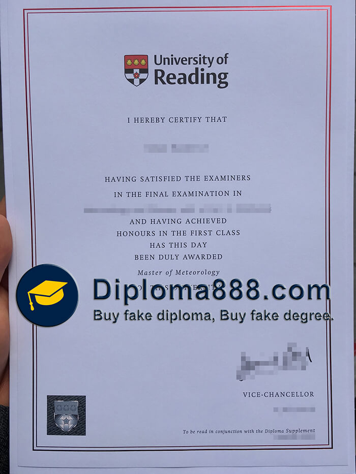 buy fake University of Reading degree