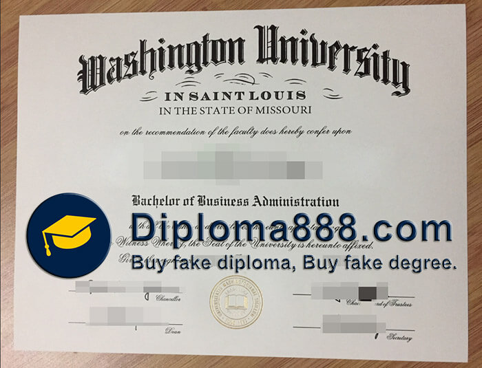 buy fake Washington University in St. Louis degree