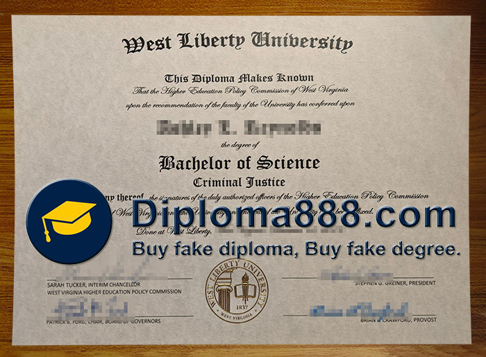 buy fake West Liberty University degree