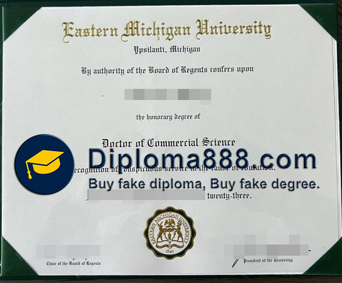 buy fake Eastern Michigan University degree