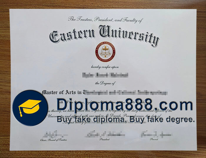 buy fake Eastern University degree