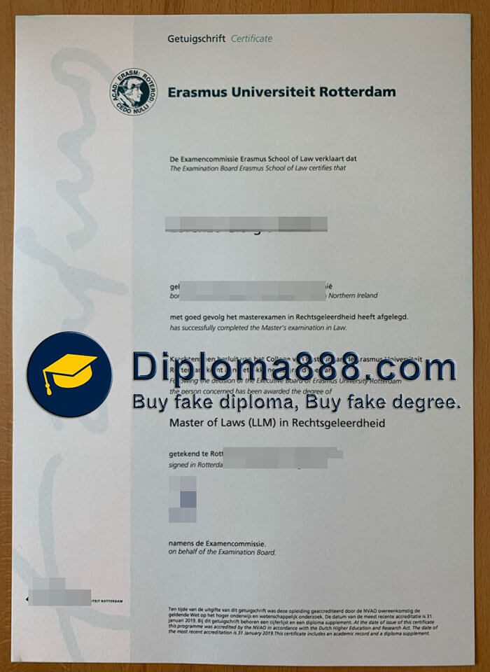 buy fake Erasmus Universiteit Rotterdam degree