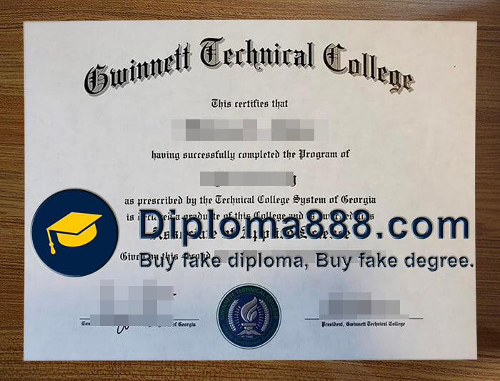 buy fake Gwinnett Technical College degree