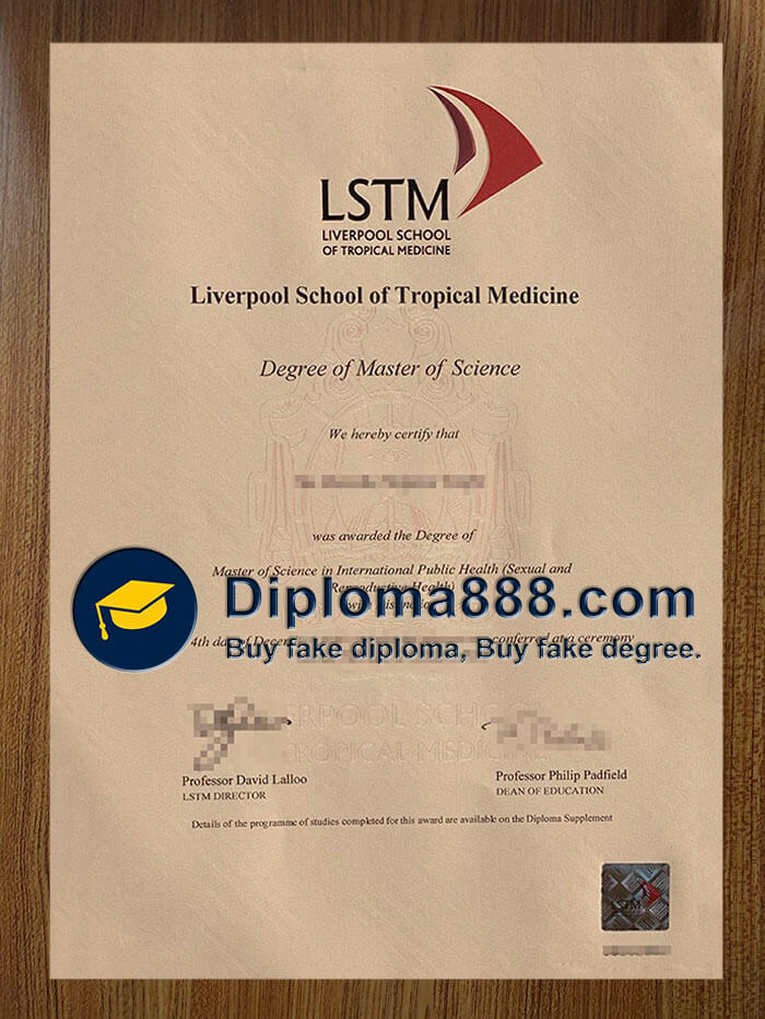 buy fake Liverpool School of Tropical Medicine degree