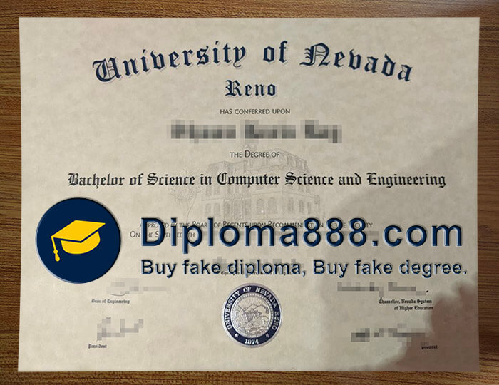 buy fake University of Nevada Reno degree