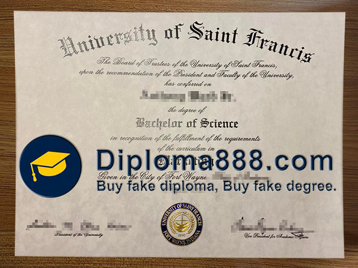 buy fake University of Saint Francis degree