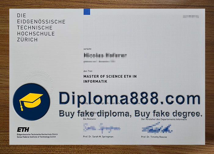buy fake ETH Zurich degree