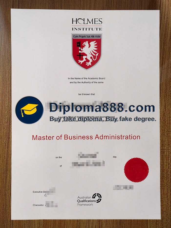 order fake Holmes Institute degree online