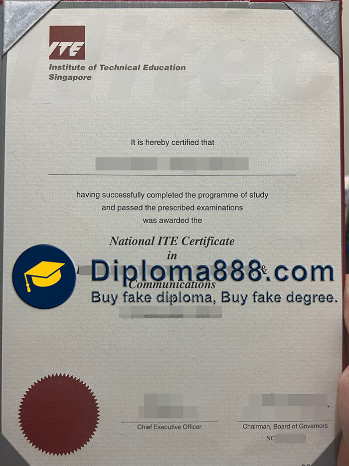 buy fake Institute of Technical Education Singapore degree