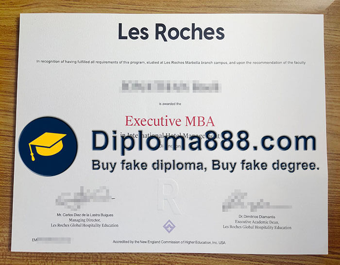buy fake Les Roches Global Hospitality Education degree