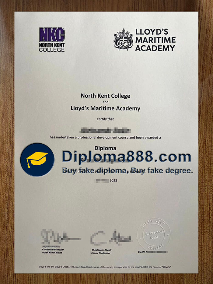 buy fake Lloyd's Maritime Academy degree