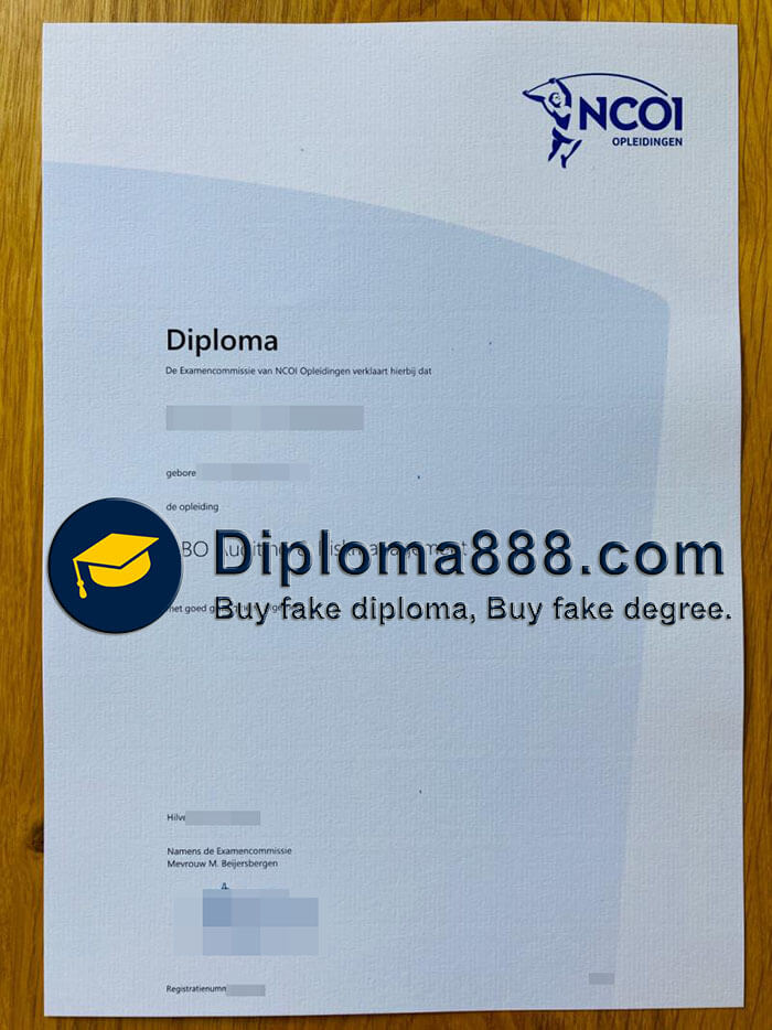 buy fake NCOI Opleidingen diploma