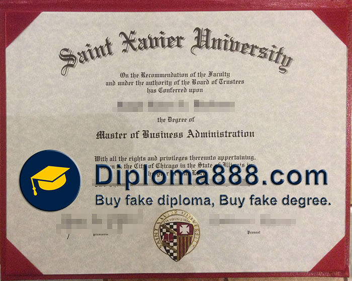 buy fake Saint Xavier University degree