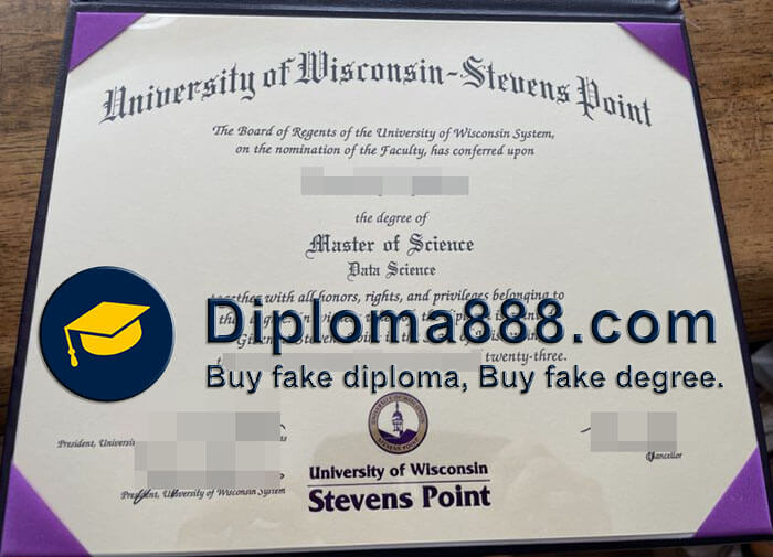 buy fake University of Wisconsin Stevens Point certificate