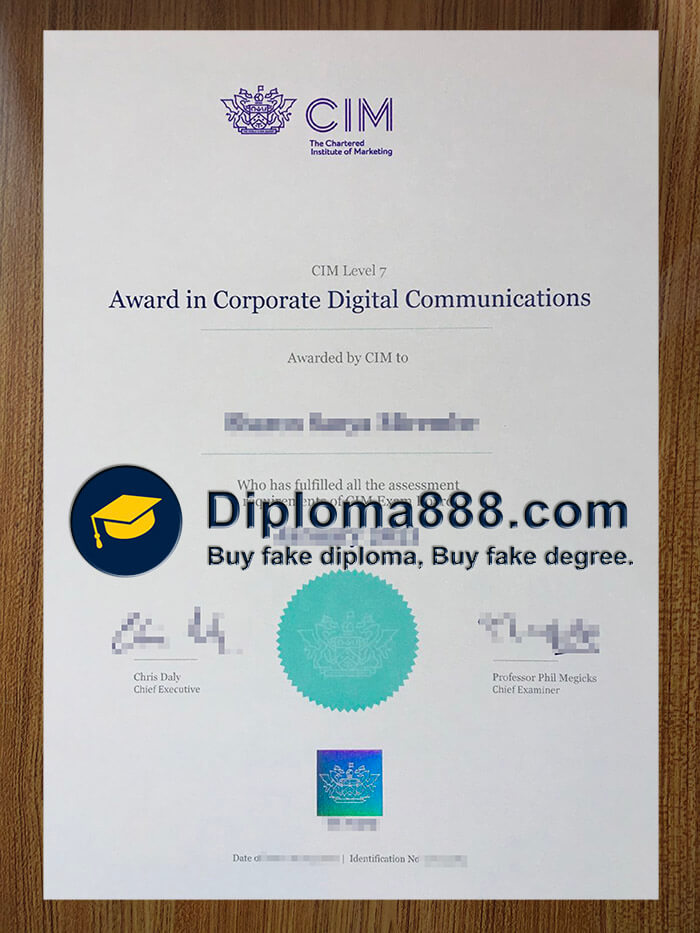buy CIM Level 7 certificate online