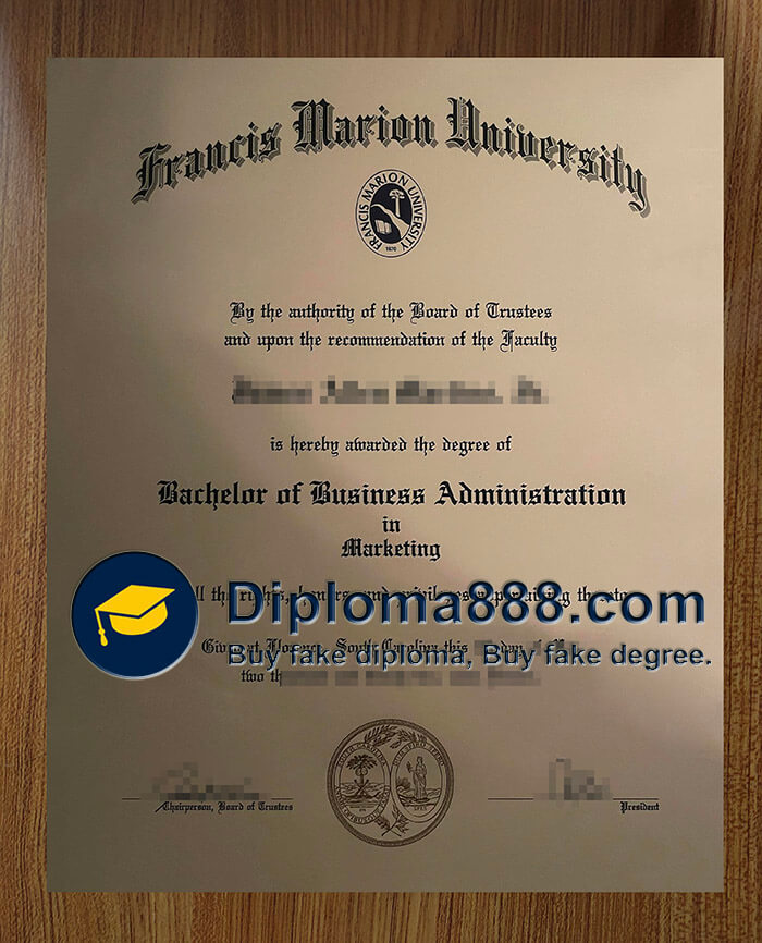 buy fake Francis Marion University degree