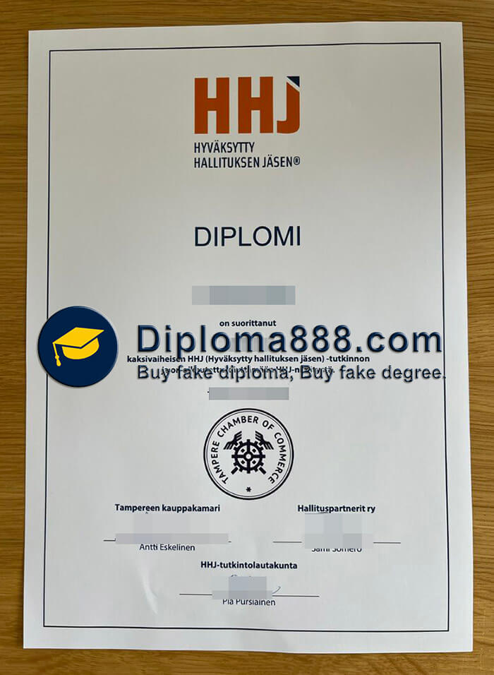 buy Hyväksytty Hallituksen Jäsen diploma