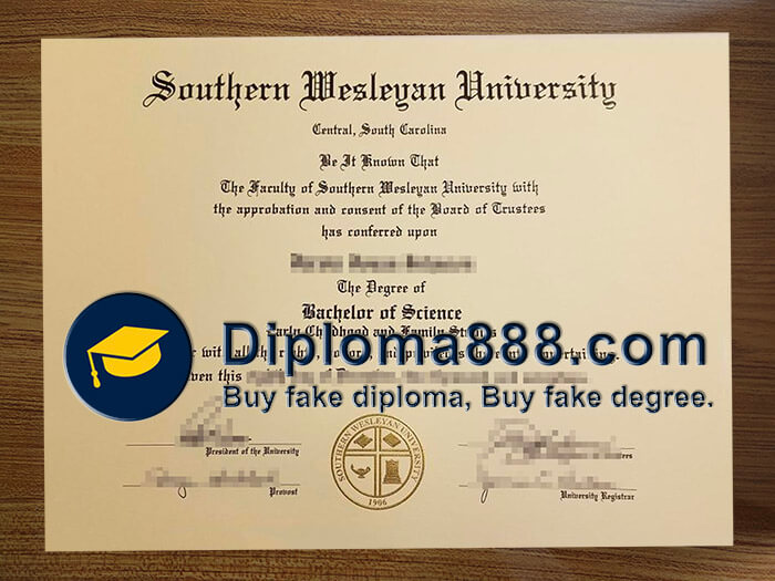 buy fake Southern Wesleyan University degree