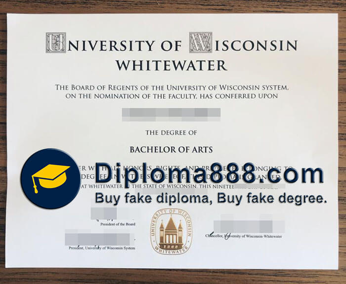 buy fake University of Wisconsin Whitewater degree