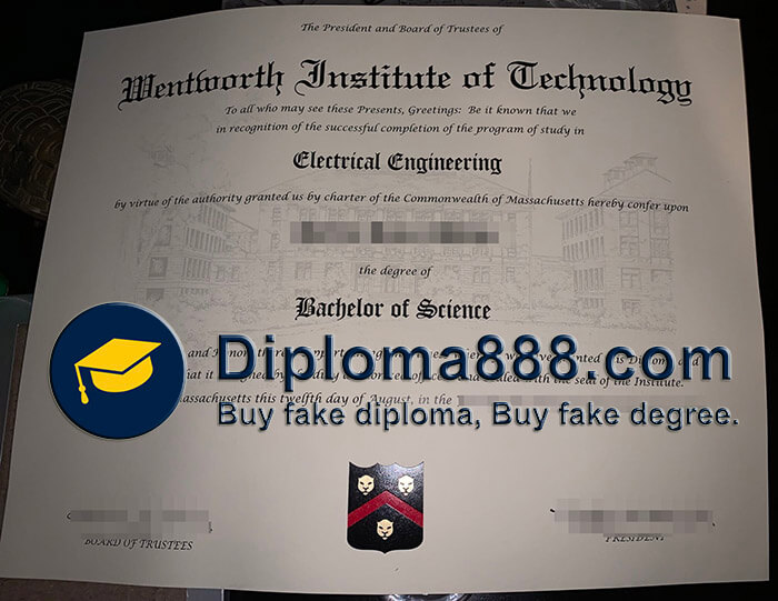 buy fake Wentworth Institute of Technology degree
