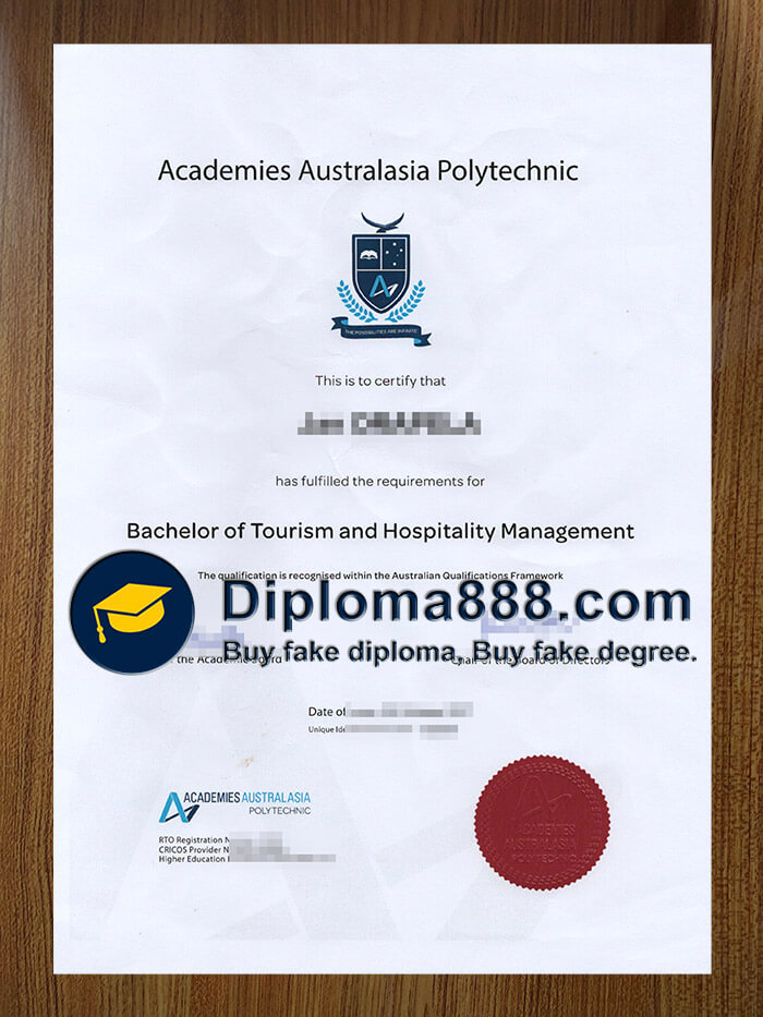 buy fake Academies Australasia Polytechnic degree