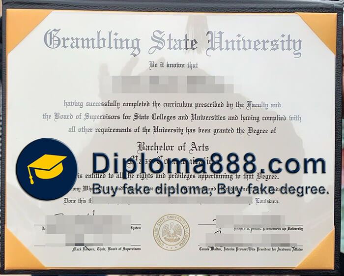 buy fake Grambling State University degree