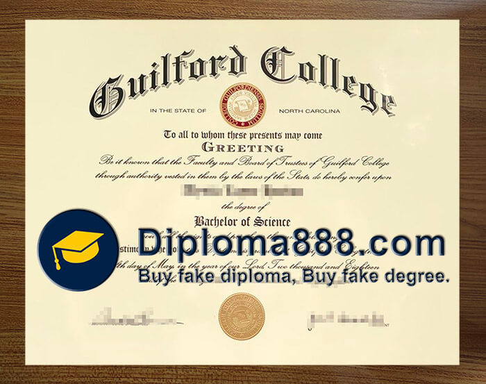 buy fake Guilford College degree