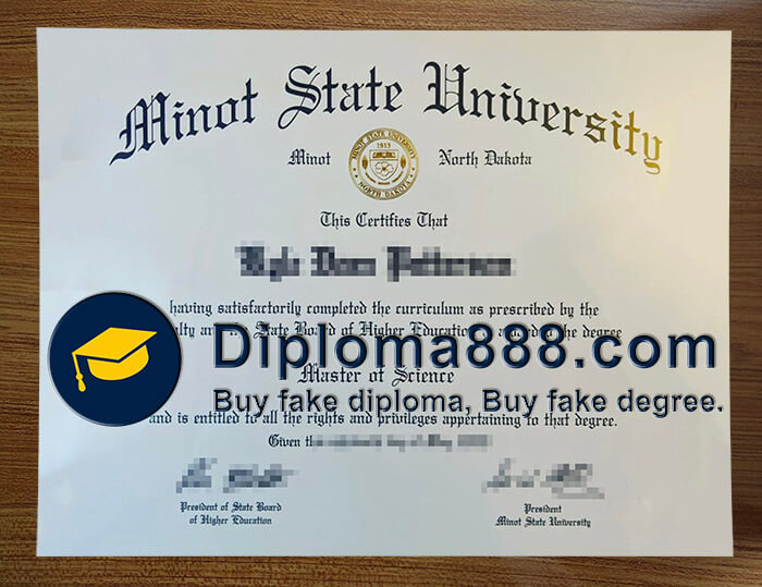 buy fake Minot State University degree