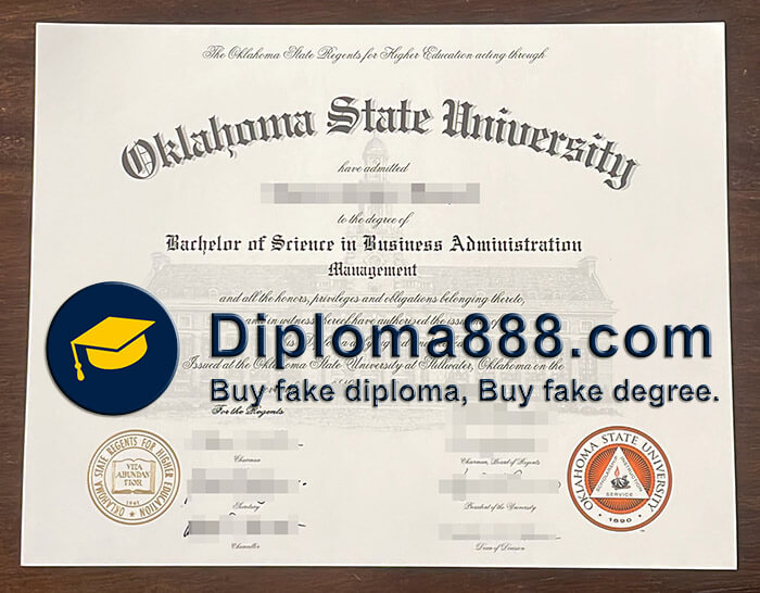 buy fake Oklahoma State University degree
