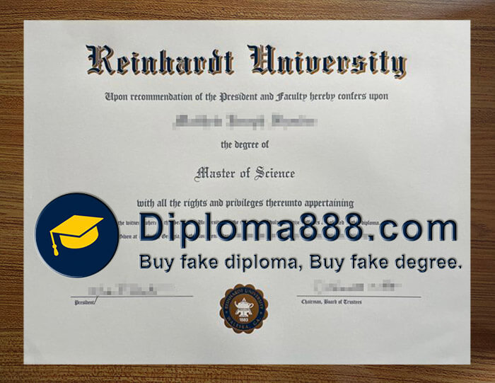 buy fake Reinhardt University degree