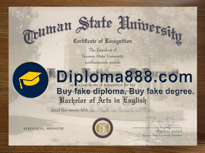 buy fake Truman State University degree