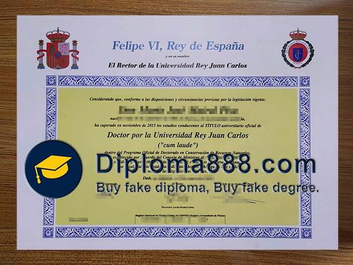 buy fake Universidad Rey Juan Carlos degree