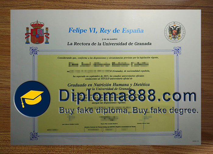 order fake Universidad de Granada degree