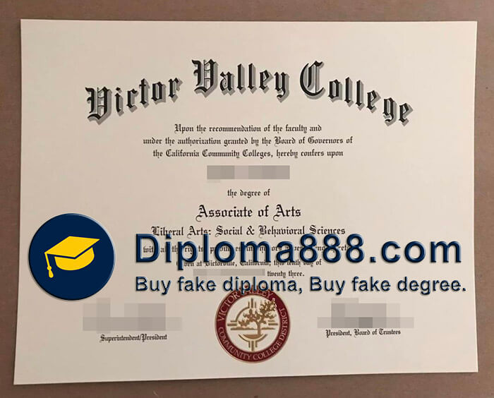 buy fake Victor Valley College degree