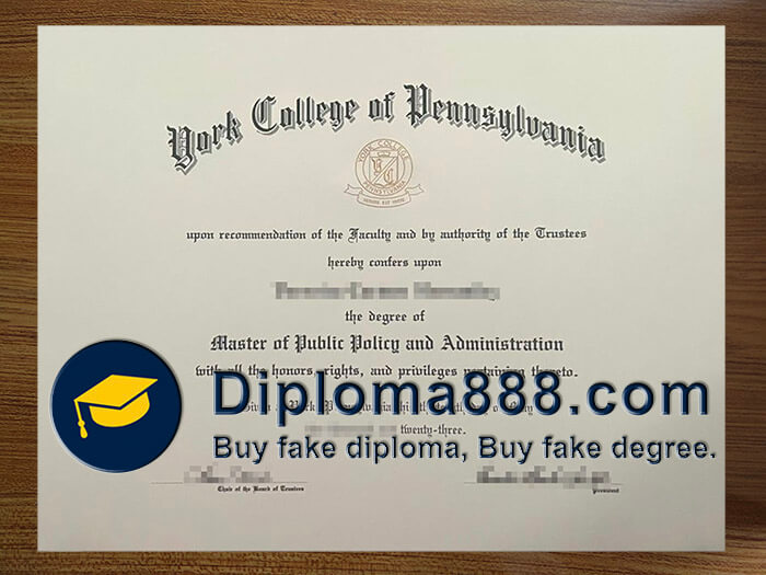 buy fake York College of Pennsylvania degree