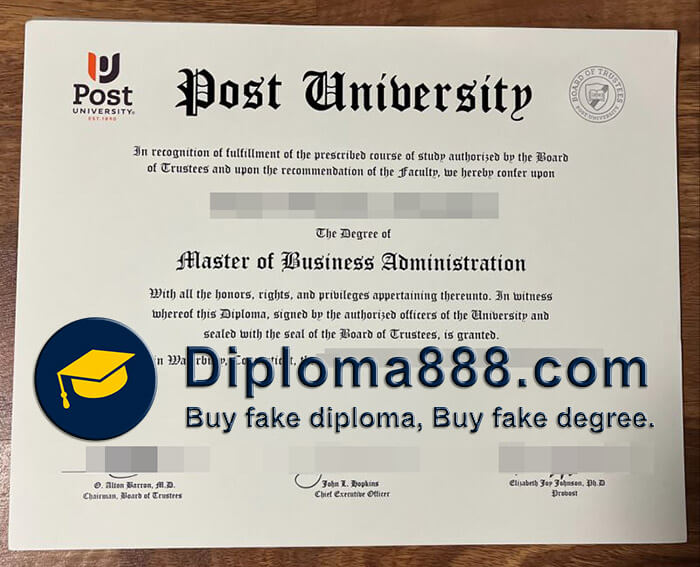 buy fake Post University degree